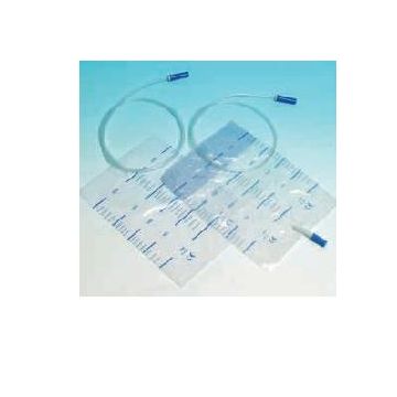 Sacca raccolta urina da letto 2 litri 90cm con scarico 30 pezzi