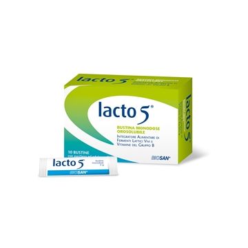 Lacto 5 10 bustine orosolubili