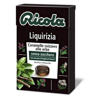 Ricola liquirizia senza zucchero 50 g