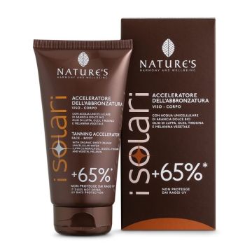 Natures i solari acceleratore dell'abbronzatura +65% 150 ml