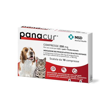 Panacur-10 cpr 250 mg vet