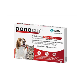Panacur-10 cpr 500 mg vet