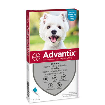 Advantix spot-on 1x1ml 4-10kg