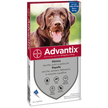 Advantix spot-on 4x4ml 25-40kg