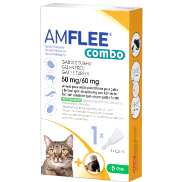 Amflee combo*1pip 50mg+60mg vet