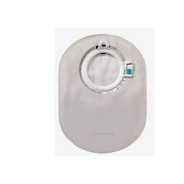 Sacca per colostomia sistema a 2 pezzi sensura click chiusa ricoperta in tnt foro 60mm capacita' maxi 550ml 30 pezzi