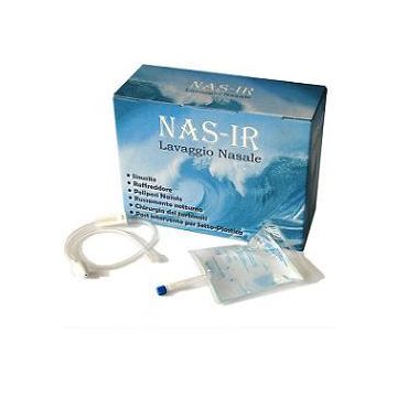 Nasir doccia nasale con soluzione fisiologica isotonica 6 sacche 500 ml + 1 blister