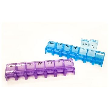 Portapillole settimanale grande 1 scomparto