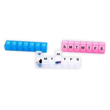 Portapillole settimanale piccolo 1 scomparto