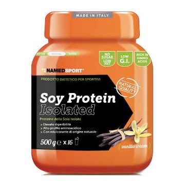 Soy protein isolate vanilla cream polvere 500 g