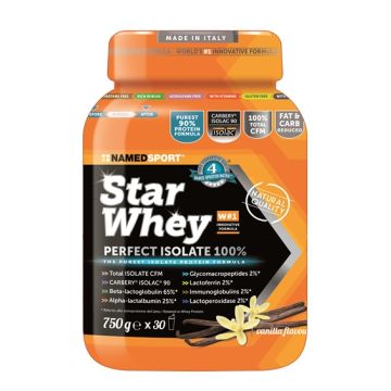 Star whey isolate vanilla 750 g