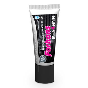 Forhans black4white dentifricio 12 ml