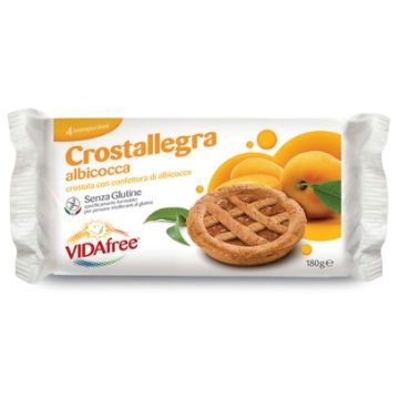 Vidafree crostallegra albicocche 180 g