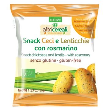 Altricereali snack ceci e lenticchie con rosmarino 35 g