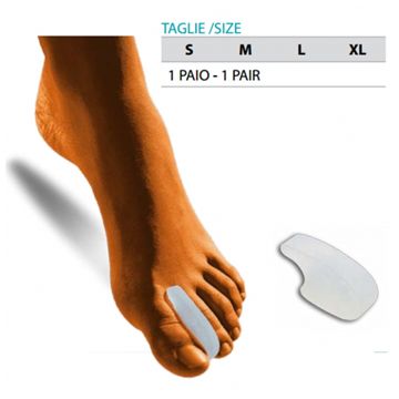 Orione ok ped g101 separatori dita gel polimero l 1 paio