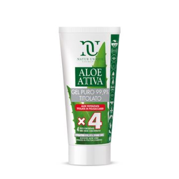Aloe attiva gel puro titolato 200 ml