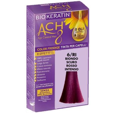 Biokeratin ach8 color prodige 6/ri biondo scuro rosso intenso