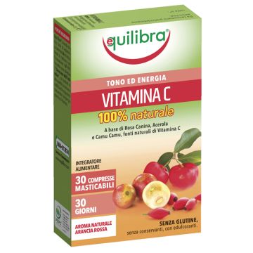 Vitamina c 100% naturale 30 compresse