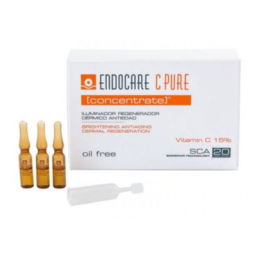 Endocare c ampolle pure radiance concentrato 14 ampolle 1 ml