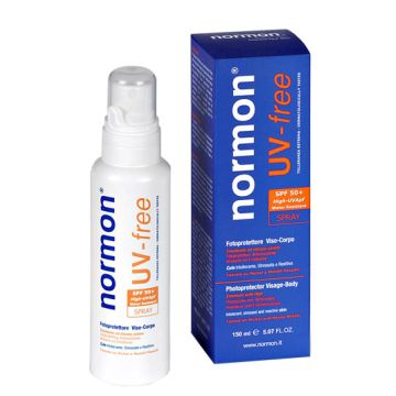 Normon uv free spray viso corpo 150 ml