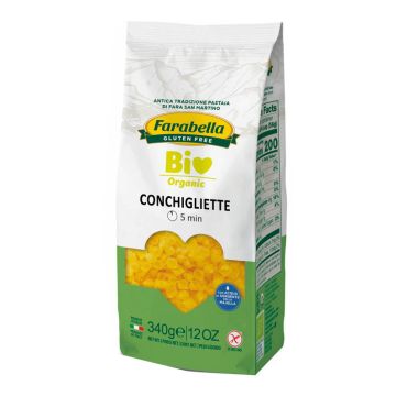 Farabella bio conchigliette mais-riso 340 g