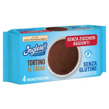 Inglese tortino cacao senza zuccheri aggiunti 160 g