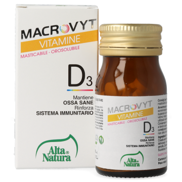 Macrovyt vitamina d3 veg 60 compresse orosolubili