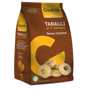 Giusto senza glutine taralli 7 cereali 175 g
