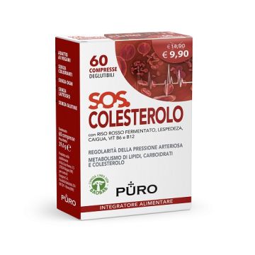 Puro sos colesterolo 60 compresse deglutibili