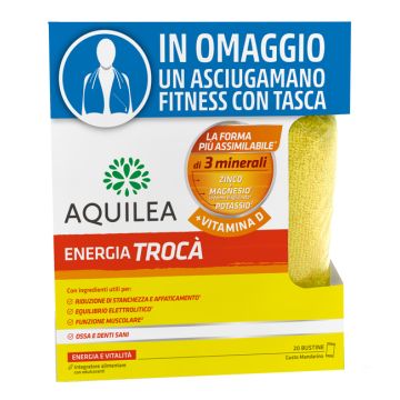 Aquilea energia troca' + vitamina d promopack 20 bustine