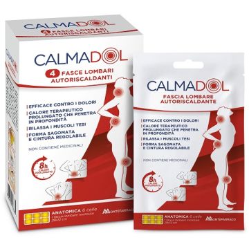 Fascia lombare calmadol 4 pezzi