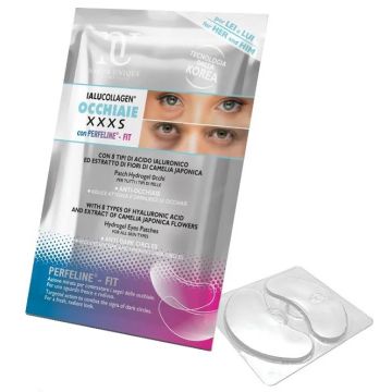Natur unique ialucollagen occhiaie xxxs patch hydrogel 2 pezzi