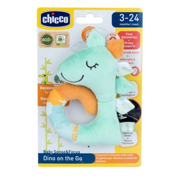 Chicco gioco baby sense&focus trillino soft dinosauro eco+
