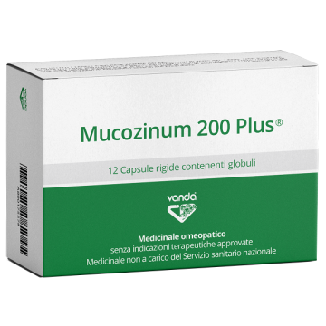 Mucozinum 200 plus 12cps