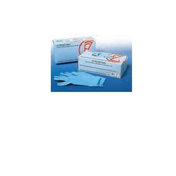 Guanto in nitrile protection misura media ambidestri per esplorazione e per laboratorio 100 pezzi