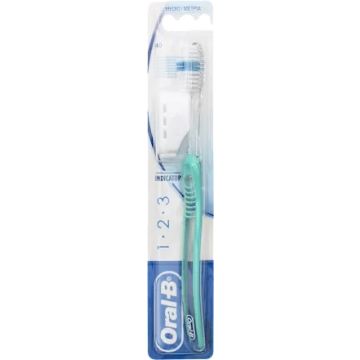 Oralb 123 indicator spazzolino manuale setole 40 medie