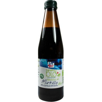 Fsc succo di mirtillo da concentrato bio senza zuccheri aggiunti 330 ml