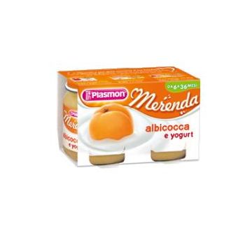 Plasmon omogeneizzato yogurt albicocca 120 g x 2 pezzi