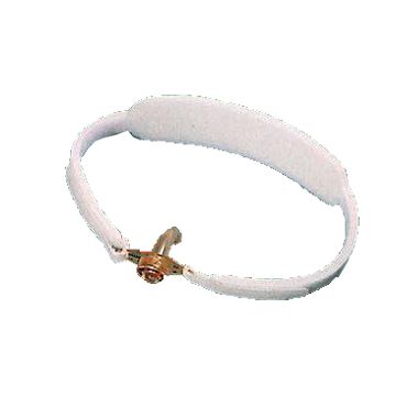 Collare reggicannula per tracheotomizzati. regolabile da entrambi i lati tramite adesivo in velcro. prodotto in poliammide. misura unica