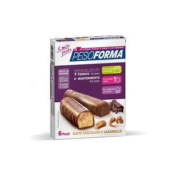 Pesoforma barretta cioccolato caramello 12 x 31 g