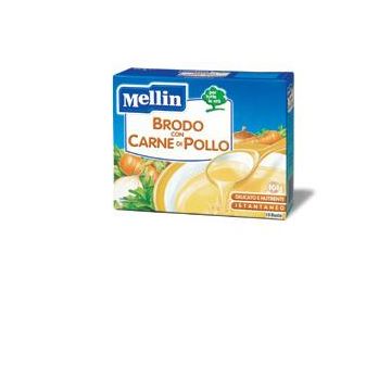 Mellin brodo carne pollo 10 bustine x 5 g