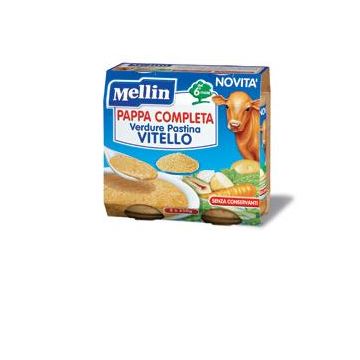Mellin pappa completa vitello 250 g 2 pezzi