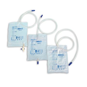 Sacca di drenaggio da letto per incontinenza securdrainvia con valvola e rubinetto 90 cm 30 pezzi