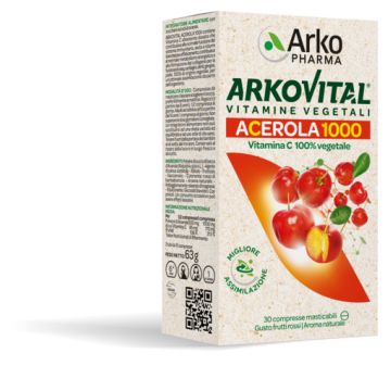 Arkovital acerola 30 compresse masticabili