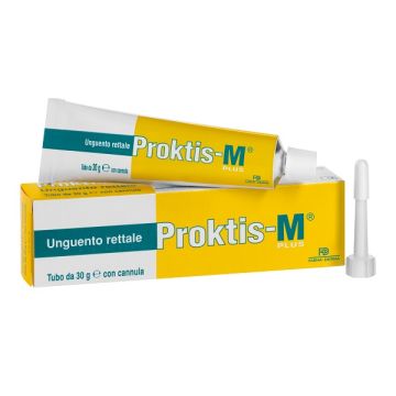 Unguento rettale proktis/m plus 30g con cannula