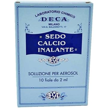 Sedo calcio inalante soluzione aerosol 10 fiale 2 ml