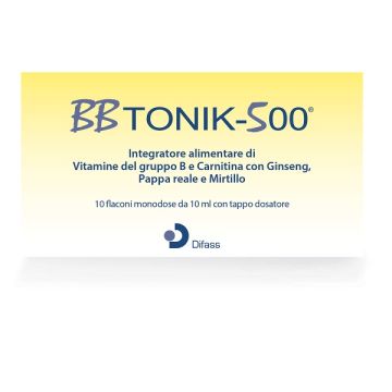 Bbtonik 500 10 flaconcini 10 ml