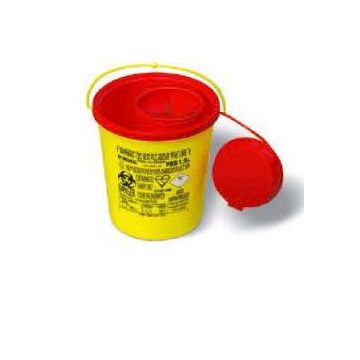 Contenitore raccolta aghi usati