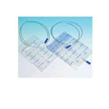 Sacca raccolta urina farmac zabban 2lt con tubo lungo 130cm modello stanrd senza scarico 30 pezzi imballo 5 pezzi