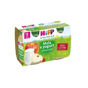 Hipp bio hipp bio omogeneizzato mela yogurt 2x125 g